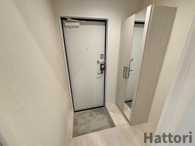 アンジュレジデンス石橋の玄関