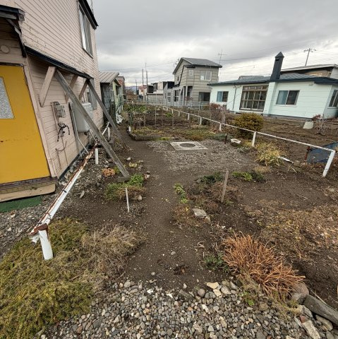 登別市桜木町2丁目14-4戸建の庭