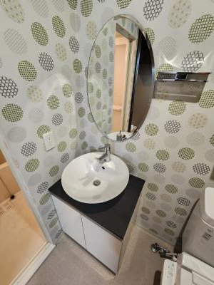 クレア・ラ・クーオの洗面所