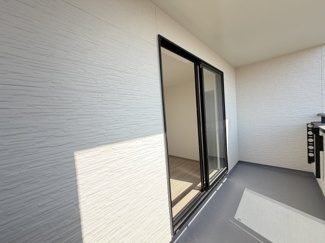 【バルコニー】 | 読谷村大湾（限定1棟） | A号棟　インナーバルコニー♪