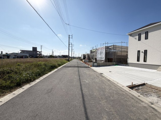 【前面道路含む現地写真】 | 読谷村大湾（限定1棟） | ※東側公道6m♪