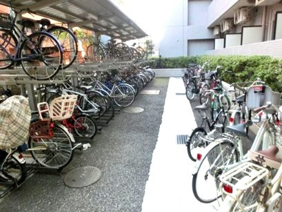 藤和シティスクエア練馬のその他共用部分|駐輪スペースです。