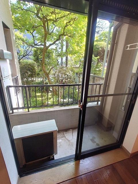 リブレ高松のバルコニー