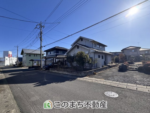 大田原市浅香３丁目中古戸建の前面道路含む現地写真|前面道路含む現地写真