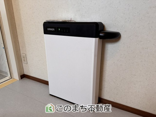 大田原市浅香３丁目中古戸建の設備|太陽光発電を最大限に活かす蓄電池も備わっています。