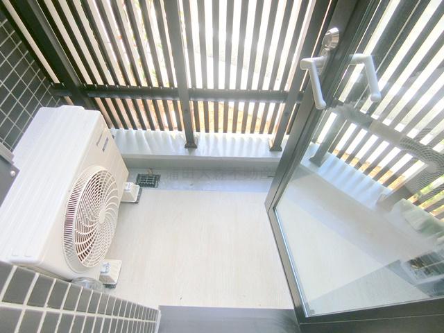 レガリス蒲田のバルコニー