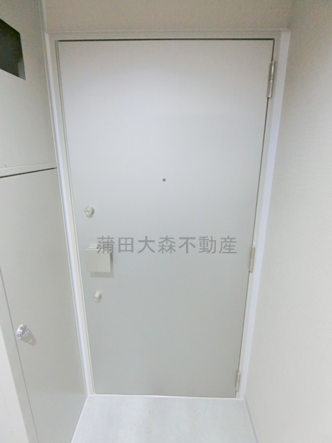 レガリス蒲田の玄関