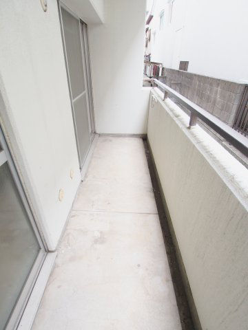 本町マンションのバルコニー