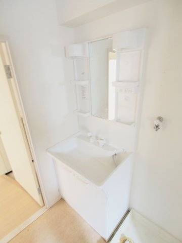 本町マンションの洗面所