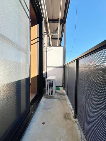 クラージュ高木 のバルコニー