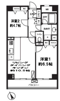 【間取り】 | セゾン深川
