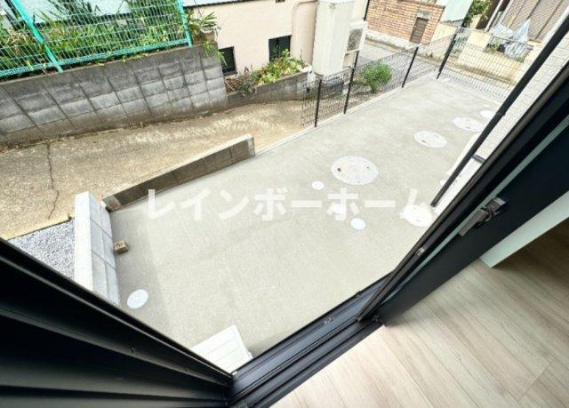 特典：仲介手数料が無料です!!のバルコニー