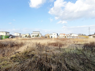 【展望】 | 余市町黒川町16丁目 一戸建 | 敷地の裏が休耕地となっており開放的な立地です♪