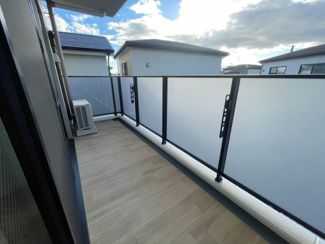 トリニティ豊中本町のバルコニー