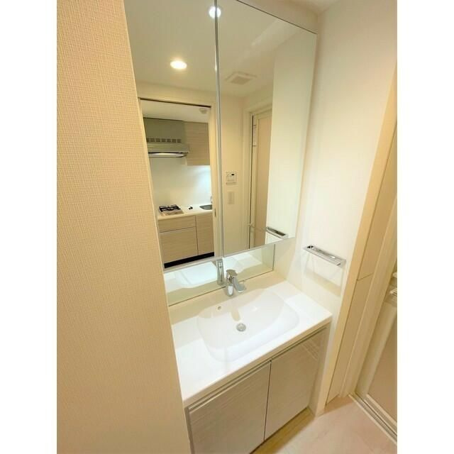 Belle ville 錦糸町の洗面所