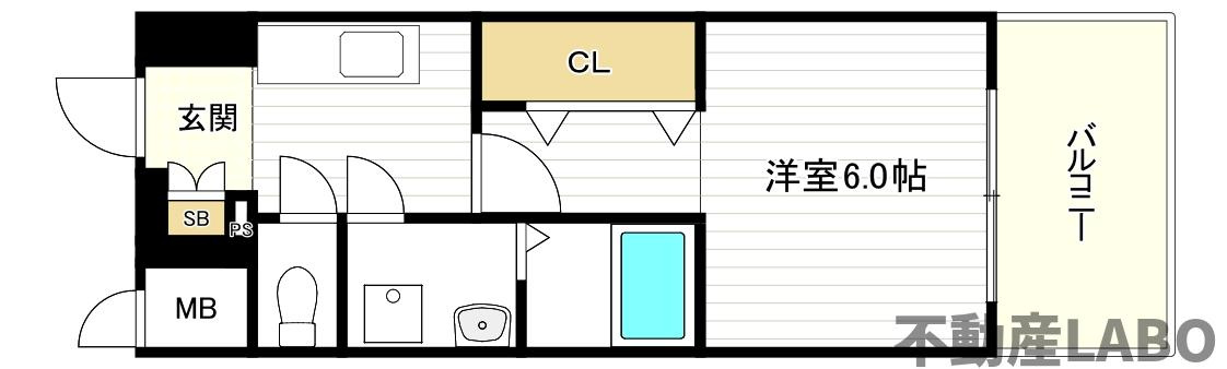 ファステート大阪アステールの間取り