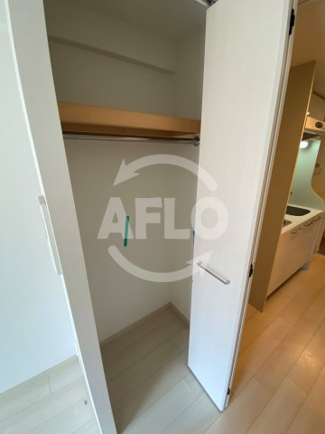 プレサンス心斎橋ルティアの収納|プレサンス心斎橋ルティア　クローゼット