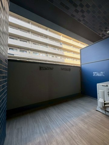 エステムコート四天王寺夕陽丘Ⅱのバルコニー