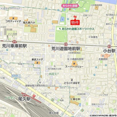 【地図】 | セレ西尾久 | 荒川遊園地前の賃貸物件。
「セレ西尾久」のことなら(株)メイワ・エステートへお任せください。