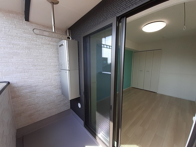 イーケー　サングレースのバルコニー