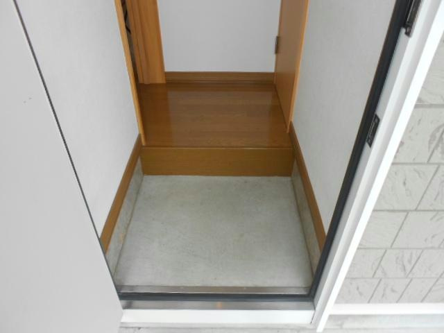 コーポカデンツァの玄関