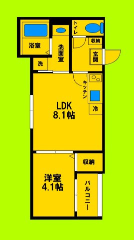 【間取り】 | JIN Residence吹田 | ゆとりある室内空間と生活動線にこだわった間取りです♪