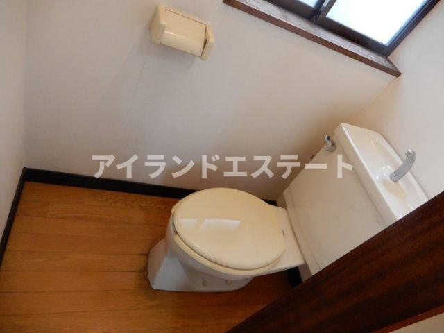 OTアパート　駅近　最上階　バストイレ別のトイレ