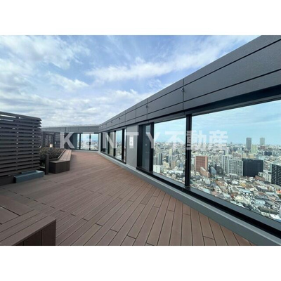 【バルコニー】 | ザ・パークハウス戸越公園タワー | お洗濯にも便利なバルコニー付き