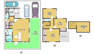 【間取り】 | 野洲市三上　中古戸建