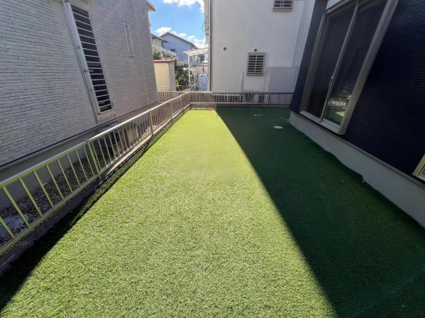 野洲市三上　中古戸建の庭
