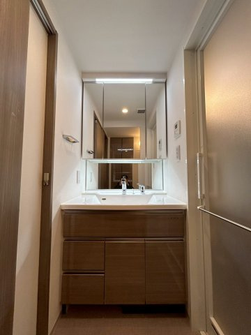 プレサンスレジェンド大阪新町タワーの洗面所