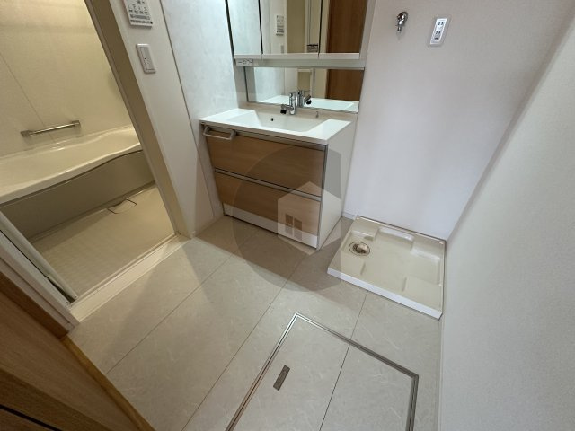 玉串町東戸建ての洗面所