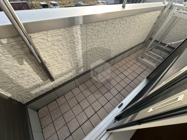玉串町東戸建てのバルコニー