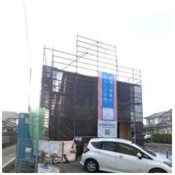 佐賀市西田代第3　1号棟の外観|建築中です。