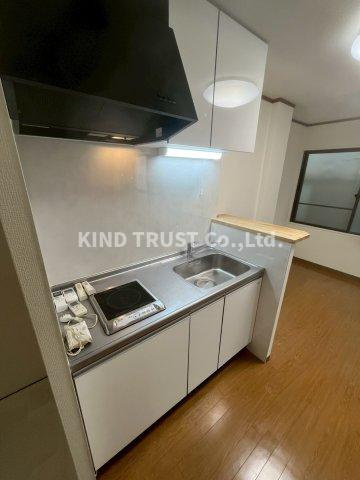 第2ミカドマンションのキッチン|お料理しやすいキッチンです