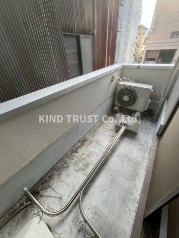 第2ミカドマンションのバルコニー|陽当たり良好なバルコニーです