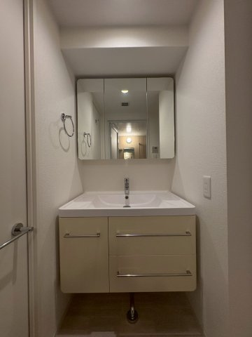 セレニテ難波グランデシュッドの洗面所