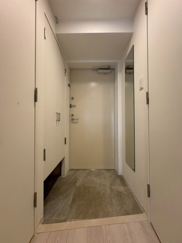 セレニテ難波グランデシュッドの玄関