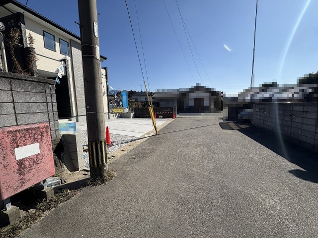 【その他】 | 糟屋郡須恵町大字須恵22期　1号棟（全1棟）【仲介手数料無料・0円】 | 現地写真。前面道路です。