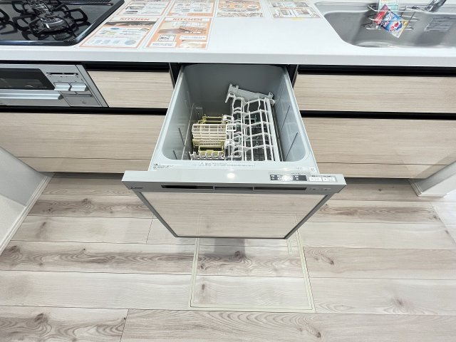 【キッチン】 | 糟屋郡須恵町大字須恵22期　1号棟（全1棟）【仲介手数料無料・0円】 | 施工例。施工例は完成時と異なる場合があります。