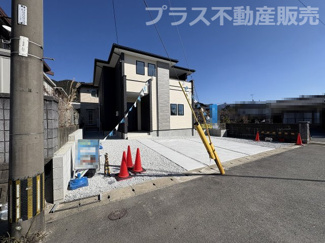 【外観】 | 現地写真。プラス不動産販売なら、現場の全ての棟をまとめてご見学頂けます。
