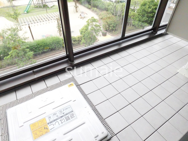 ノルデランテ篠崎のバルコニー