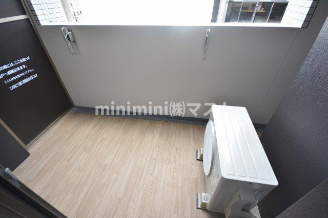 ミラージュパレス難波幸町のバルコニー