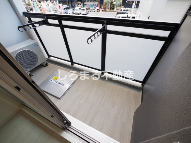 ソルテラス本庄西クレアストのバルコニー