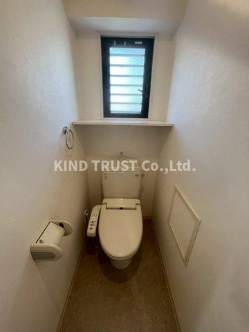 アルビオン西梅田のトイレ|シンプルで使いやすいトイレです