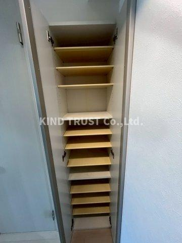 アルビオン西梅田の収納|専用の収納スペースです