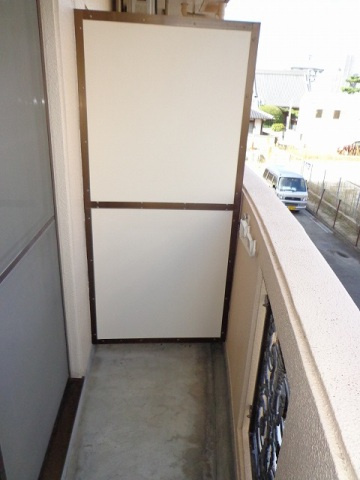 アメニティハイムのバルコニー