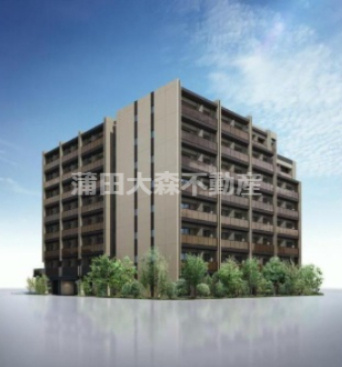 RJRプレシア蒲田の外観パース