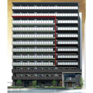 【外観】 | エステムコート難波WEST-SIDEⅨレデント | 建物外観を気になさる方へ、見た目の良い物件です