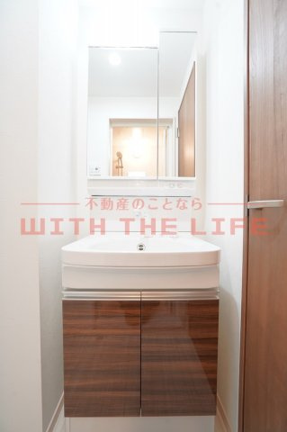 THE　NOBLES諏訪野町Ⅱ（ザノブレス）【キャッシュバック対象物件】の独立洗面台|独立洗面化粧台付き